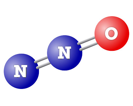 nitrous oxide molecule