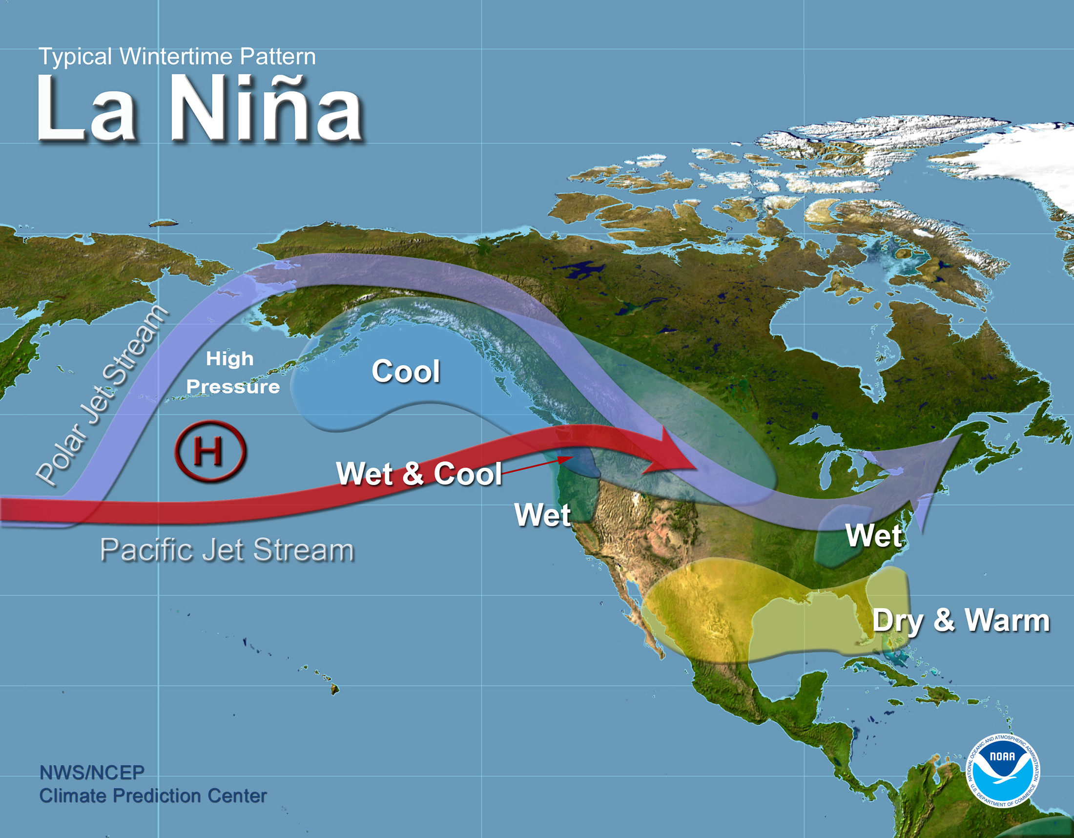 North American Impacts La Niña El Niño and La Niña