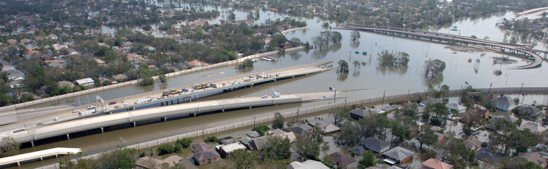 Hurrican Katrina flooding