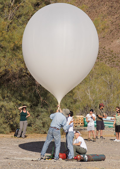 weather balloon launch