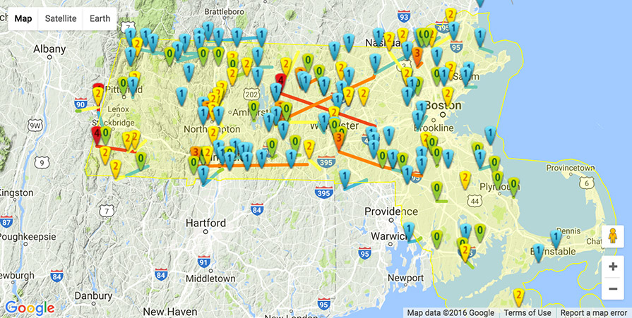 Massachusetts Tornadoes