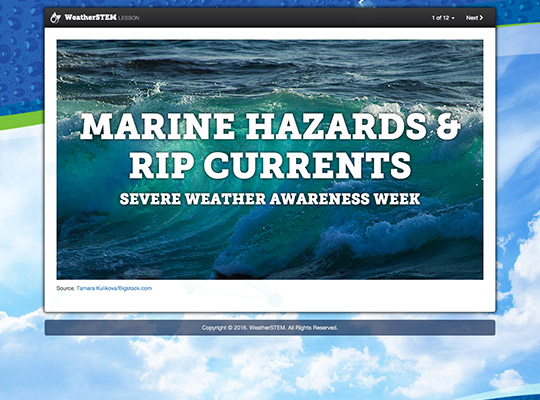 Marine Hazards & Rip Currents