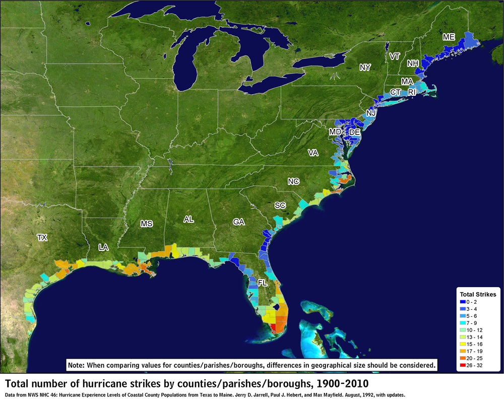 U.S. Hurricane Strikes