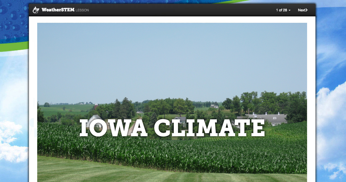 Iowa Temperature Records Climate of Iowa